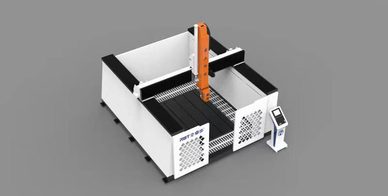 5 axis CNC router for Aluminum mold machining 