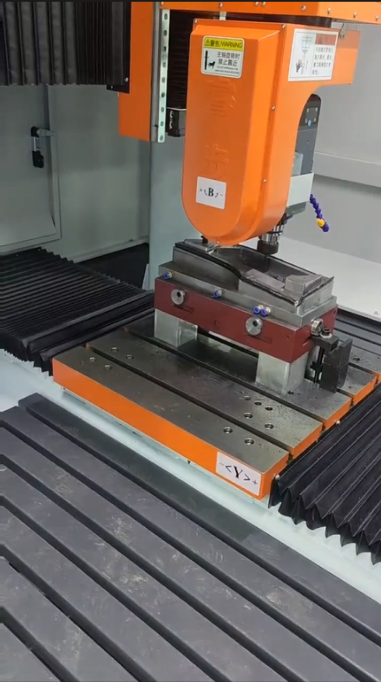 5 axis CNC router for Aluminum mold machining 