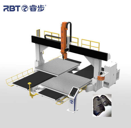 Rbt 5 Axis Twin Table CNC Router for Milling, Cutting And Trimming CE Approved