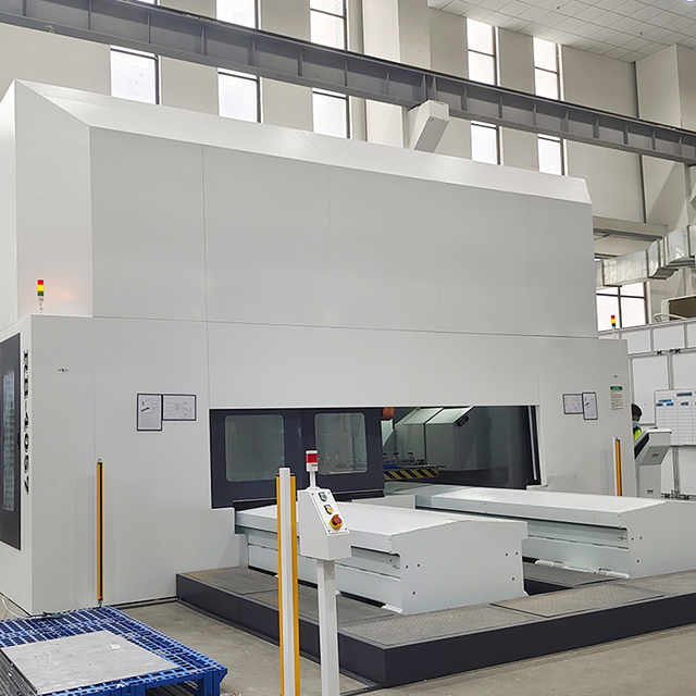 A Dual-Spindle High-Speed Five-Axis Bridge-Type Gantry Milling Machine