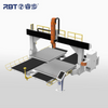 CE Approved 5 Axis CNC Router With Double Worktable For PP/PE/PC/PET/ABS Mold Processing