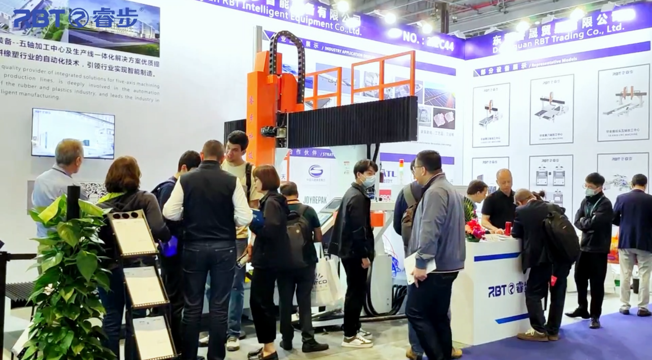 2024 Chinaplas Successfully Ends: RBT 5 Axis CNC Machine Wins Great Feedback in the Exhibition