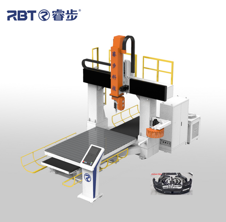 Rbt 5 Axis CNC Machining Center for Composites Material Glass Carbon Fiber CE Approved 