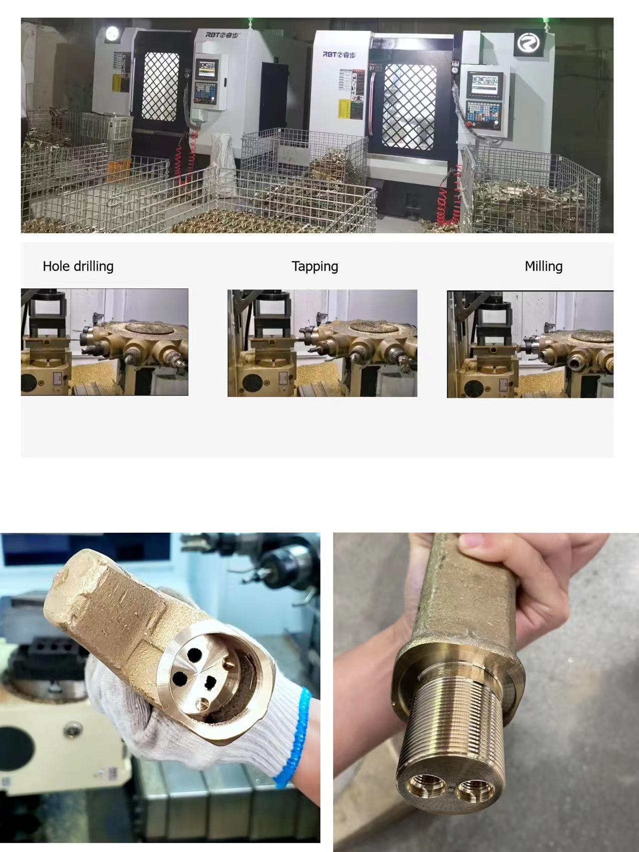 RBT CE Approved Faucet Making Machine Whole Production Line From Casting To Polishing 