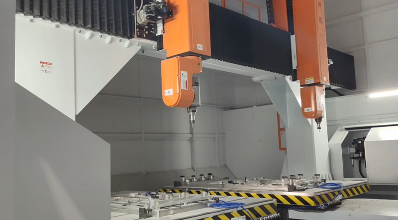 Five Axis Twin Table Head CNC Milling Machine from China manufacturer ...