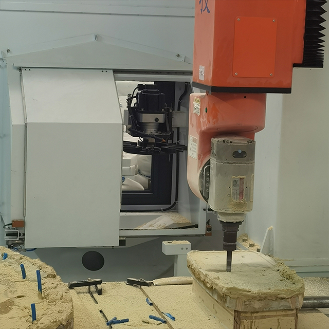 Rbt 5-Axis CNC Cutting Machine for Plastic Composites Aluminum Honeycomb