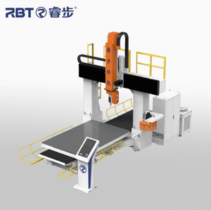 RBT Factory Machine 5 Axis CNC Cutting Router For Composites Material 