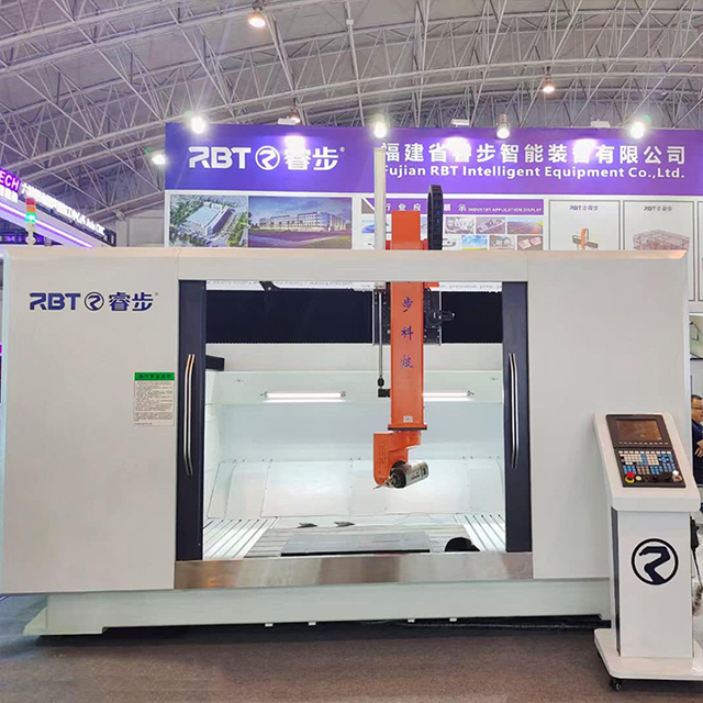 Rbt 5-Axis CNC Cutting Machine for Plastic Composites Aluminum Honeycomb