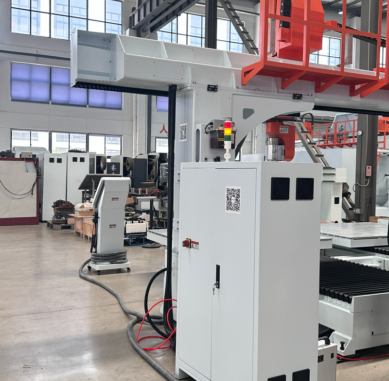RBT Factory Punching Machine 5 Axis CNC Cutting Router For Composites ...