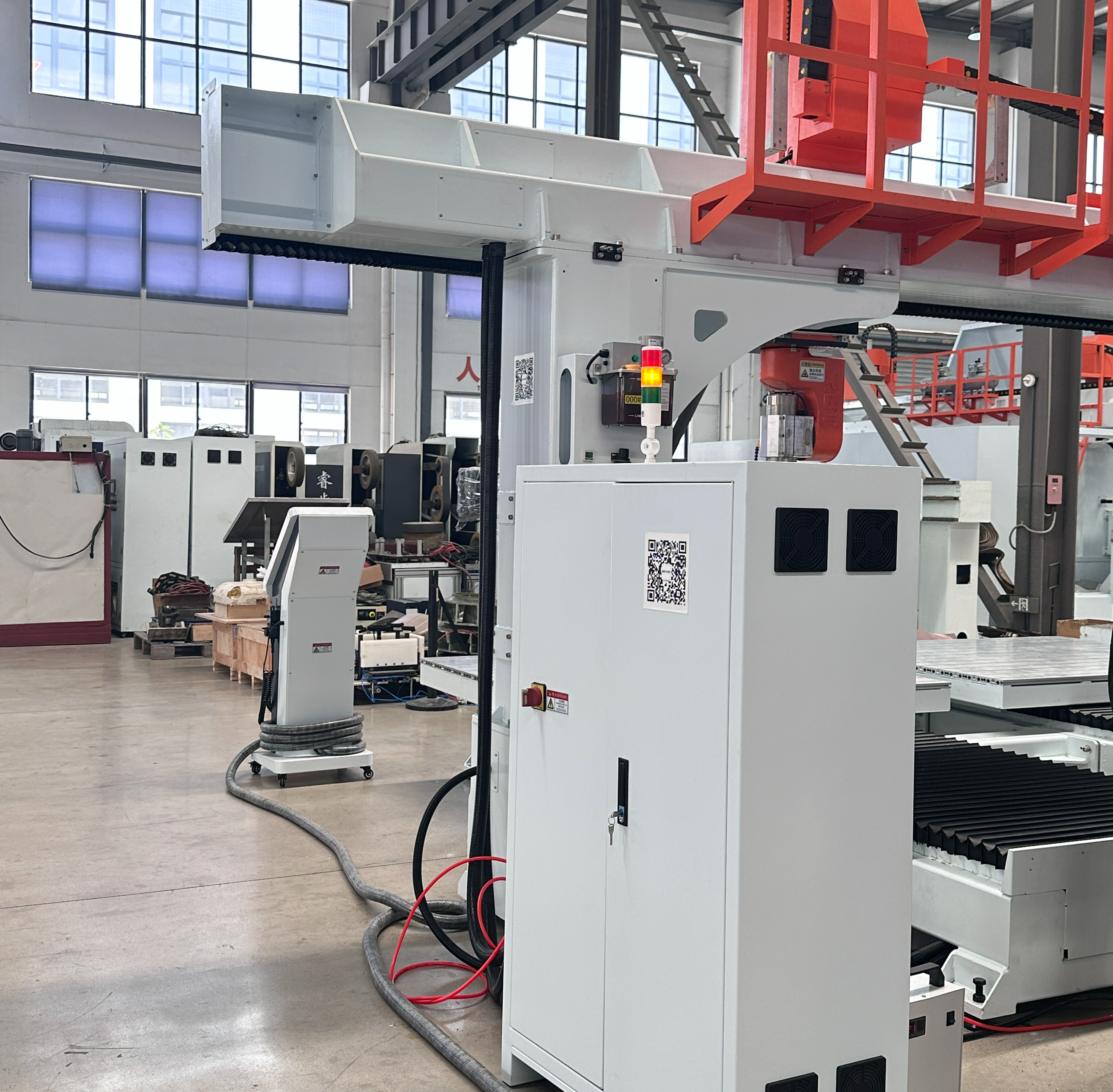 RBT Factory Machine 5 Axis CNC Cutting Router For Composites Material 