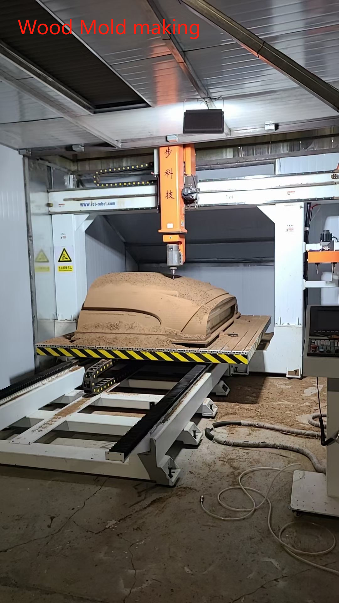 5 Axis CNC Machining Center for Complex Timber