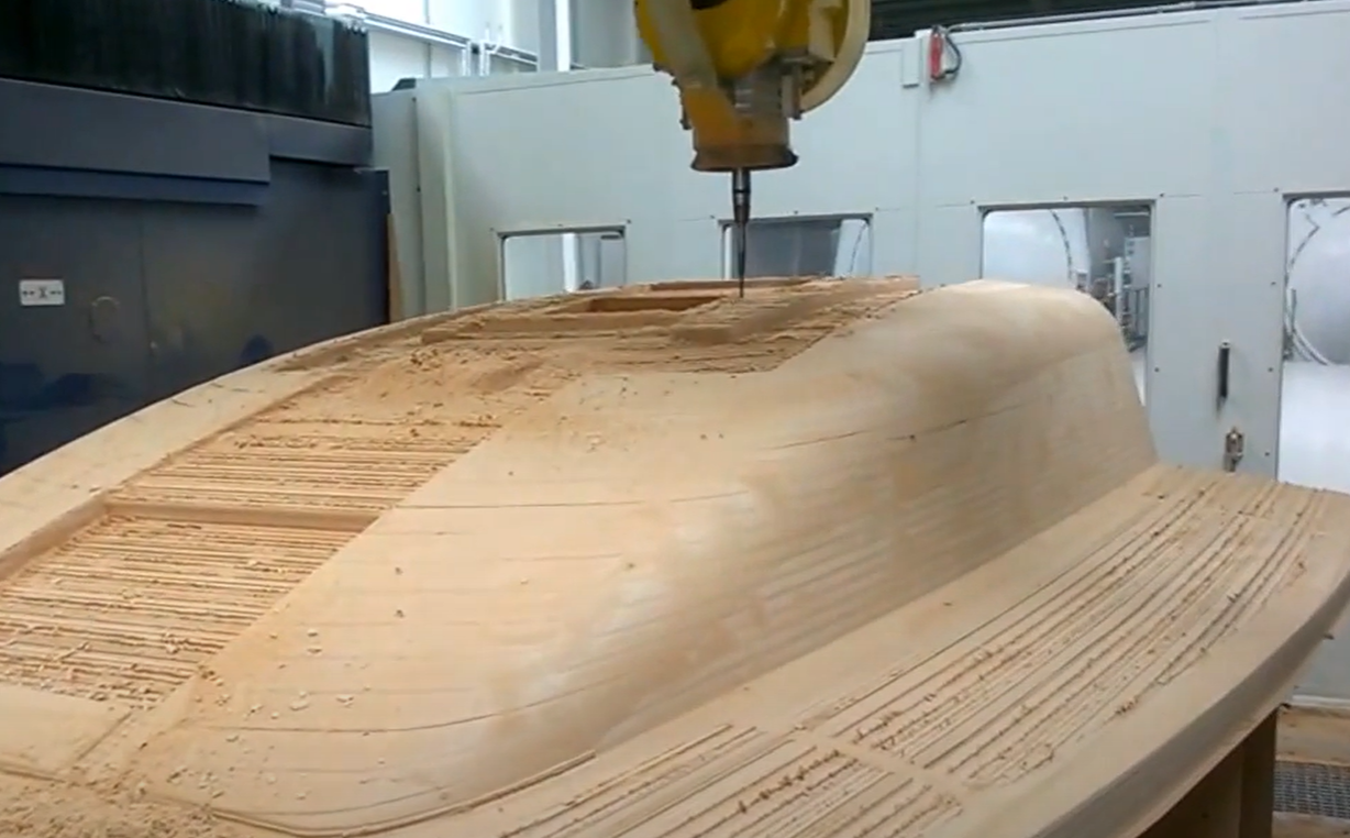 5 axis CNC machining center
