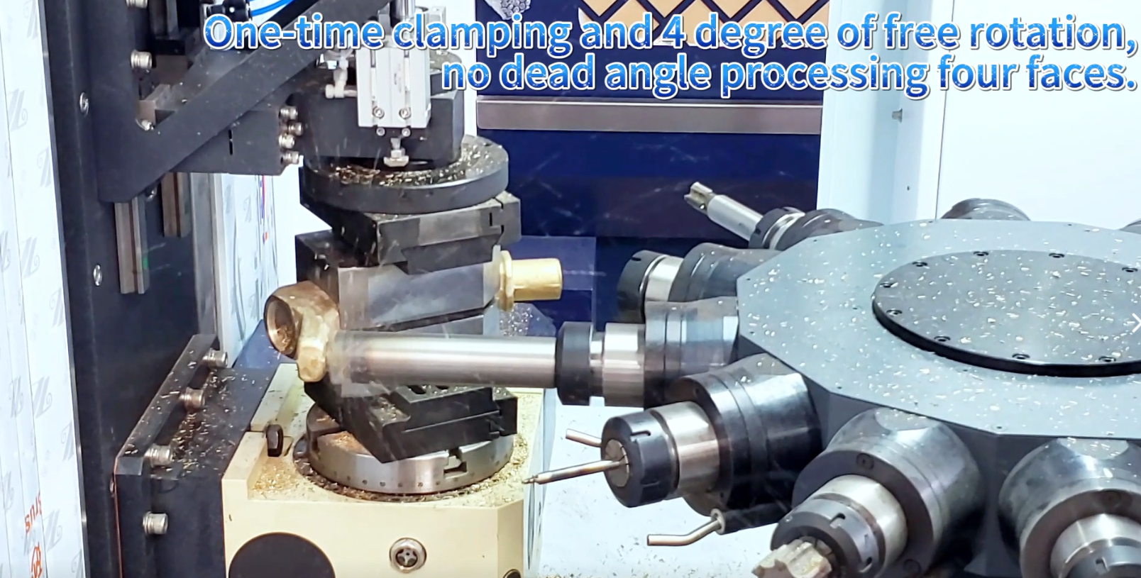 RBT 12 Spindle Horizontal CNC Machine for faucet production CE Approved