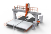 Rbt 5 Axis Twin Table CNC Router Plastic Trimming CE Approved